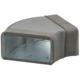 Termodotto a gomito 45 gradi 220x80 mm orizzontale