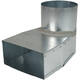 Tubo angolare 220x80 mm con diametro 160 mm per canalizzazione