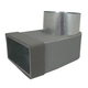 Termodotto lepe angolare singolo simmetrico 220x80 mm a diametro 160 mm