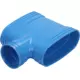 Wavin Ventiza Ramo T in PVC ovale 195x80 mm M/M/M