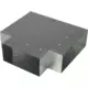 Raccordo a T (angolato) 90 gradi 170x80 mm - 170x80 mm per canna fumaria