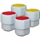 Kit di vibrazione ClimaConnect 3.2 rosso/giallo, con molla, per unità fino a 120 KG