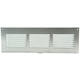 Griglia a fessura rettangolare in metallo 300x100 zincata - MR3010ZN