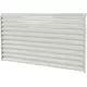 Maxivent by Econox lamellenrooster voor M4555 horizontaal low profile - LV