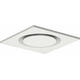 Diffusore a soffitto in acciaio per mandata e scarico 595x595 mm - 250 mm - RAL 9010
