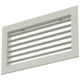 Griglia a parete singola regolabile in alluminio - con molle di frizione - 800x200 mm - RAL 9010