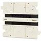 Sezione intermedia Ergovent per diffusori modulari a feritoia da 200 mm - 2 feritoie