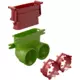 Riduttore Ubbink Air Excellent 2x 34C - 45SC curva 90°