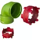 Ubbink Air Excellent 48C gomito 90° pezzo di raccordo
