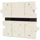 Sezione intermedia Ergovent per diffusori modulari a feritoia da 200 mm - 1 feritoia