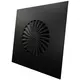 Diffusore a vortice a lame fisse 600mm quadrato - SWS 600 RAL 9005 30% lucido