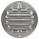 Griglia esterna rotonda 125 mm RVS304