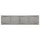 Griglia a parete 500x100 mm in alluminio non rivestito