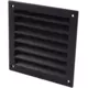 Griglia da parete esterna in alluminio 100x100 mm - RAL 9005