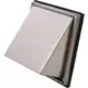 Griglia frontale in acciaio inox da 100 mm con serranda di non ritorno in entrata alta - EL-SS-BD100 SS