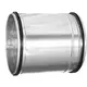 Raccordo scorrevole di prolungamento per tubo spiro ø 315 mm (zincato)