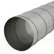 Tubo spiro Ø 180 mm lunghezza 1,5 metri - Zincato - personalizzazione RAL7035