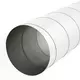 Tubo spiro Ø 100 mm lunghezza 1,5 metri - Zincato - personalizzazione RAL9010