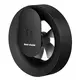 Ventilatore da bagno Svara con timer, sensore di umidità e sensore di luce, 100-125 mm (controllabile tramite app) NERO