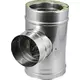 Raccordo a T DP diametro 250 mm (250/300) T90 PS I316L/I304 (D 0,5/0,6)