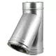 Raccordo a T DP diametro 300 mm (300/350) T135 I316L/I304 (D 0,5/0,6)