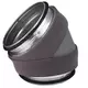 Gomito a 45 gradi isolato Thermoduct con un diametro di 315 mm