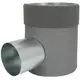Sifone Thermoduct pour-in diametro 125 mm H=80 mm singolo