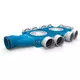 Vent-Axia Uniflexplus ripartitore composito 10x Ø90 mm con manicotto orizzontale Ø125 mm