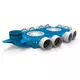 Vent-Axia Uniflexplus ripartitore composito 10x Ø90 mm con manicotto verticale Ø125 mm