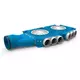 Vent-Axia Uniflexplus ripartitore composito 15x Ø69 mm con manicotto orizzontale Ø125 mm