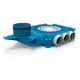 Vent-Axia Uniflexplus ripartitore composito 9x Ø69 mm con manicotto verticale Ø125 mm