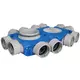 Vent-Axia Uniflexplus box di distribuzione secondaria di ventilazione 12x Ø90 mm con manicotto Ø125 mm