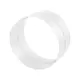 Manicotto di collegamento Spiro per raccordi 200 mm (zincato) RAL9010