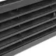 Griglia per porta 450x92 mm nera - VR459M