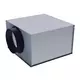 Plenum non isolato per diffusori ad effetto elicoidale quadrati 394x394 mm (WP100S)