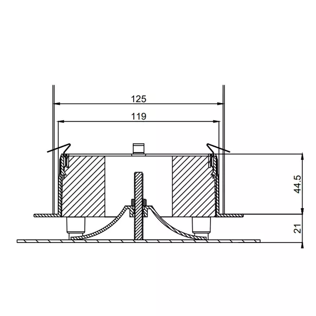Duco Vent Design arrotondato AK alimentazione/fornitura