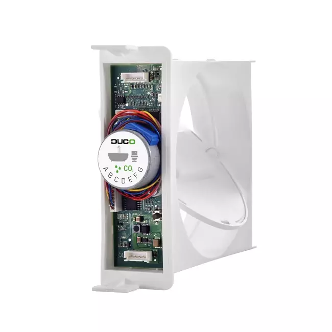 Duco Focus CO2 + valvola di controllo dell'umidità 50 m³/h