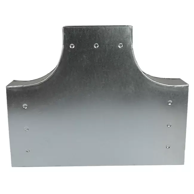 Raccordo a T 90 gradi 300x80 mm - 170x80 mm per canalizzazione