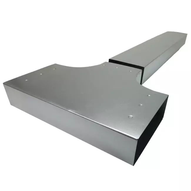 Raccordo a T 90 gradi 300x80 mm - 170x80 mm per canalizzazione