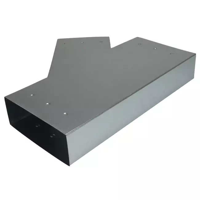 Raccordo a T 45 gradi 220x80 mm - 170x80 mm per canalizzazione