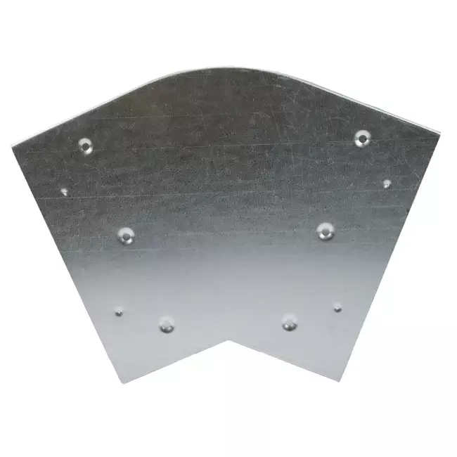 Curva 45 gradi 170x80 mm orizzontale per canalizzazione