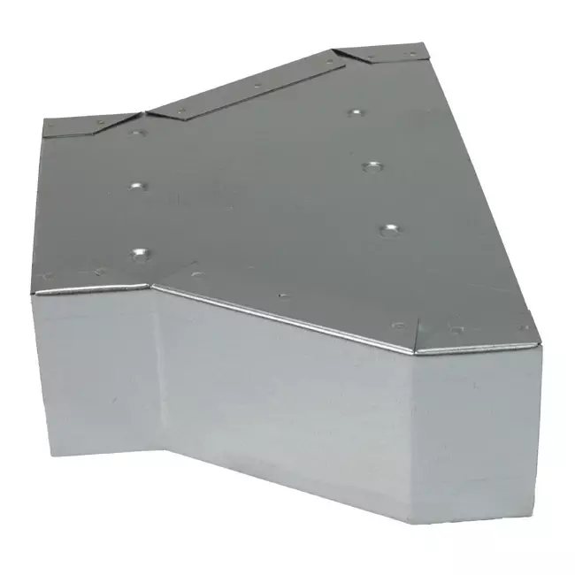 Adattatore da 220x80 mm a 170x80 mm per canalizzazione