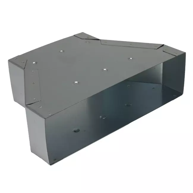 Adattatore da 220x80 mm a 170x80 mm per canalizzazione