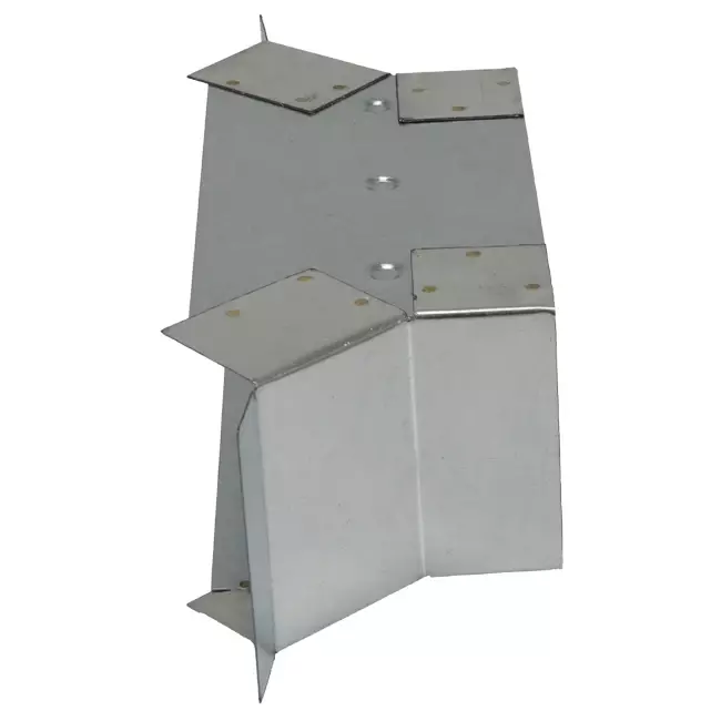 Attacco laterale 170x80 mm per canna fumaria