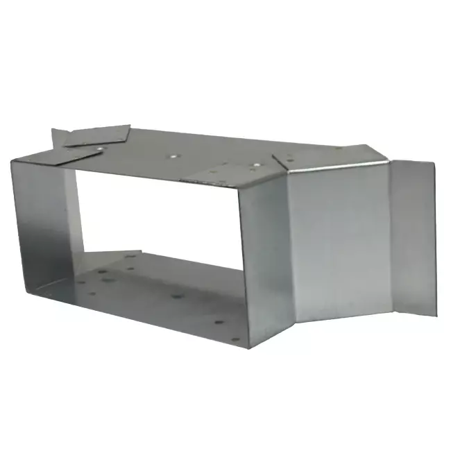 Attacco laterale 170x80 mm per canna fumaria
