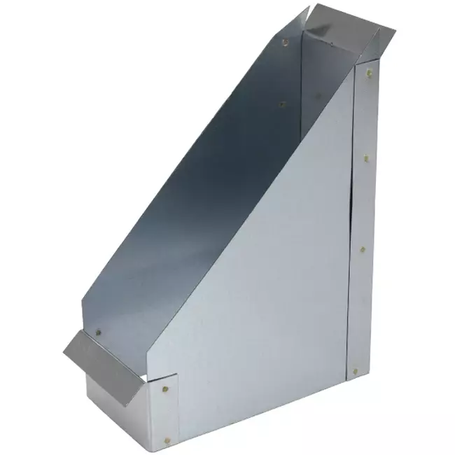 Attacco laterale 170x80 mm 45 gradi per canalizzazione