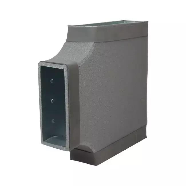 Termodotto pezzo a T 90 gradi 300x80 - 170x80 per canalizzazione