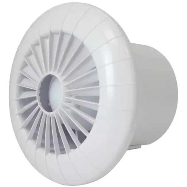 Aspiratore per il bagno Ø 100 mm bianco - aRid 100 BB TS