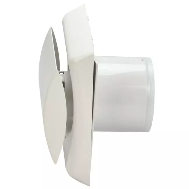 Itho Daalderop aspiratore per il bagno Ø100 mm- bianco con timer BTV-N201 T
