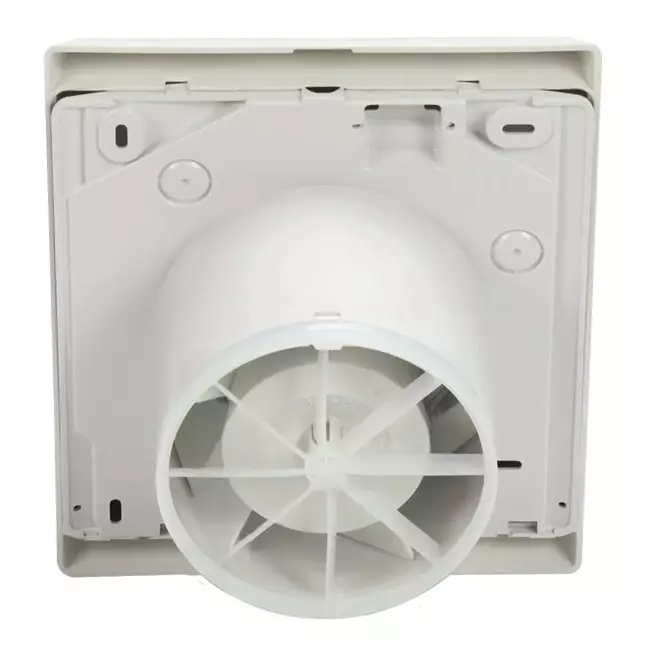 Itho Daalderop aspiratore per il bagno Ø100 mm- bianco con timer BTV-N201 T